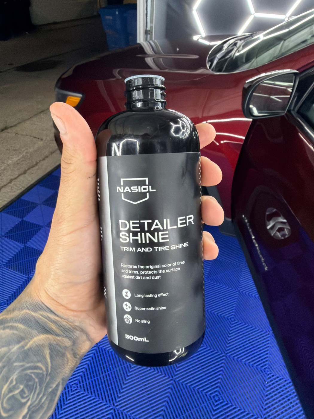 Detailing finish product