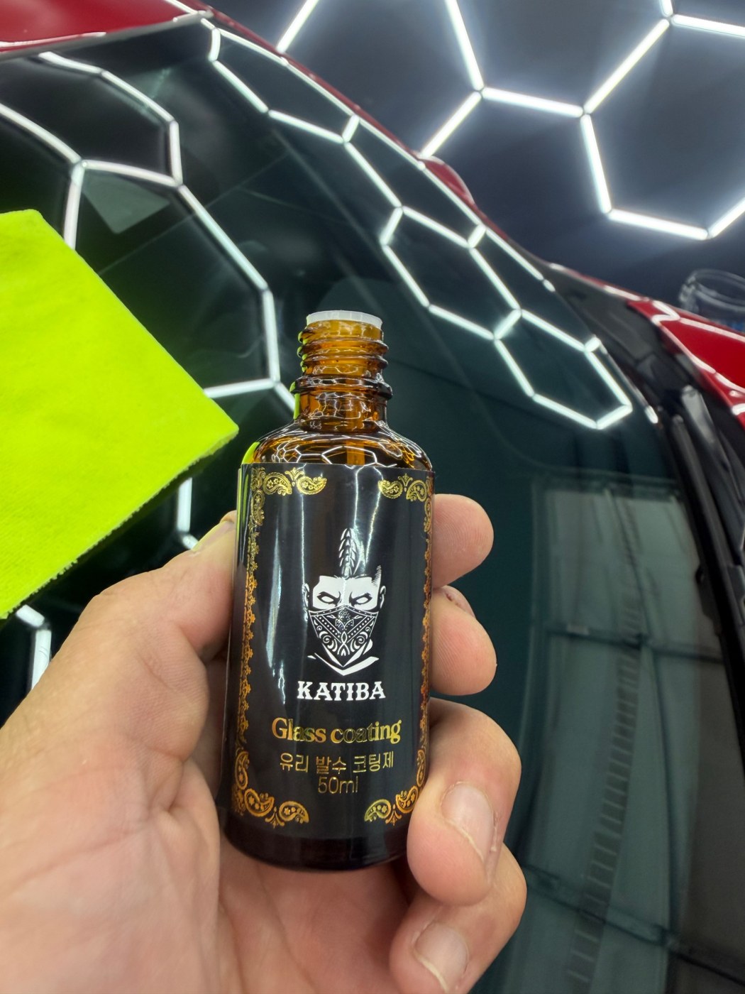 Glass coating